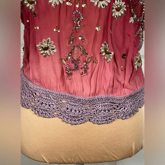 SOLD NWT Free People Hi There Halter Top Medium - Picture 12 of 16